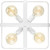 Prana Four Light Flush Mount (60-6724)