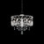 Schonbek - TC1018N-59R - Five Light Chandelier - Bella Rose - Ferro Black