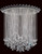 Schonbek - TR4803N-401R - Eight Light Semi-Flush Mount - Trilliane Strands - Polished Stainless Steel