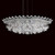 Schonbek - TR4811N-401H - Eight Light Pendant - Trilliane Strands - Polished Stainless Steel
