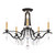 Schonbek - VA8312N-51H - Five Light Semi-Flush Mount - Vesca - Black