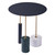 Kalco - 801104 - Table - Calcolo - Natural Brass/Matte Black