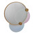 Kalco - 803505 - Mirror - Colorways - True Brass