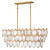 Fredrick Ramond - FR32605DA - LED Linear Pendant - Amira - Distressed Brass
