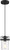 Nuvo Lighting - 60-6732 - One Light Mini Pendant - Antebellum - Matte Black / Clear Glass