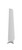 Fanimation - BPW8515-64MWW - Blade Set - TriAire Custom - Matte White