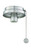 Fanimation - F6BN - One Light Fan Light Kit - Fitters - Brushed Nickel