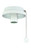 Fanimation - F6MW - One Light Fan Light Kit - Fitters - Matte White