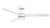 Fanimation - FP7634MW - 52 Ceiling Fan - Amped - Matte White