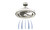 Gleam 16"Ceiling Fan (FP8404BN)