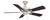 Fanimation - FP9044BNW - 44Ceiling Fan - Edgewood 44 - Brushed Nickel