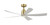 Kute5 52 52" Ceiling Fan (FPD5534BS)
