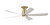 Kute5 52 52" Ceiling Fan (FPD5534BS)