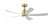 Kute5 52 52" Ceiling Fan (FPD5534BS)