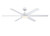 Fanimation - FPD6605MW - 64 Ceiling Fan - Brawn - Matte White
