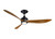 Aviara 60"Ceiling Fan (FPD6725BLK)