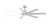 Fanimation - FPD7060MW - 60Ceiling Fan - Lenzi - Matte White