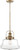 Nuvo Lighting - 60-6757 - One Light Pendant - Basel - Burnished Brass / Clear