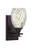 Toltec Lighting - 131-DG-5054 - One Light Wall Sconce - Uptowne - Dark Granite