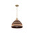 Hudson Valley - 9320-AGB - One Light Pendant - Lido Beach - Aged Brass