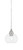 Toltec Lighting - 22-BN-202 - One Light Mini Pendant - Any - Brushed Nickel