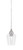 Toltec Lighting - 22-BN-210 - One Light Mini Pendant - Any - Brushed Nickel