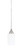 Toltec Lighting - 22-BN-310 - One Light Mini Pendant - Any - Brushed Nickel