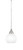 Toltec Lighting - 22-BN-4101 - One Light Mini Pendant - Any - Brushed Nickel