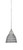 Toltec Lighting - 22-BN-425 - One Light Mini Pendant - Any - Brushed Nickel