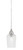 Toltec Lighting - 22-BN-4250 - One Light Mini Pendant - Any - Brushed Nickel