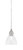 Toltec Lighting - 22-BN-4760 - One Light Mini Pendant - Any - Brushed Nickel