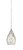 Toltec Lighting - 22-BN-5054 - One Light Mini Pendant - Any - Brushed Nickel