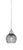 Toltec Lighting - 22-BN-5112 - One Light Mini Pendant - Any - Brushed Nickel