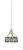 Toltec Lighting - 22-BN-9485 - One Light Mini Pendant - Any - Brushed Nickel