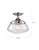 Kew One Light Semi Flush Mount (60-6798)