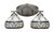 Toltec Lighting - 552-GP-9905 - Two Light Bath Bar - Zilo - Graphite