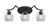 Toltec Lighting - 553-MB-4102 - Three Light Bath Bar - Zilo - Matte Black
