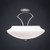 Toltec Lighting - 565-GP-687 - Three Light Semi-Flush Mount - Zilo - Graphite