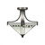 Toltec Lighting - 579-GP-9552 - Two Light Semi-Flush Mount - Apollo - Graphite