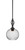 Toltec Lighting - 80-MB-4670 - One Light Mini Pendant - Eleganté - Matte Black