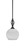 Toltec Lighting - 80-MB-4671 - One Light Mini Pendant - Eleganté - Matte Black