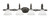 Toltec Lighting - 164-DG-312 - Four Light Bath Bar - Eleganté - Dark Granite