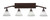 Toltec Lighting - 174-BRZ-312 - Four Light Bath Bar - Bow - Bronze