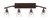 Toltec Lighting - 174-BRZ-461 - Four Light Bath Bar - Bow - Bronze