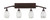 Toltec Lighting - 174-BRZ-5054 - Four Light Bath Bar - Bow - Bronze