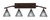 Toltec Lighting - 174-BRZ-9185 - Four Light Bath Bar - Bow - Bronze