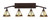 Toltec Lighting - 174-BRZ-9345 - Four Light Bath Bar - Bow - Bronze