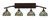 Toltec Lighting - 174-BRZ-9905 - Four Light Bath Bar - Bow - Bronze