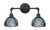 Toltec Lighting - 182-DG-9925 - Two Light Bath Bar - Vintage - Dark Granite