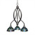 Toltec Lighting - 263-BN-9955 - Three Light Chandelier - Bow - Brushed Nickel